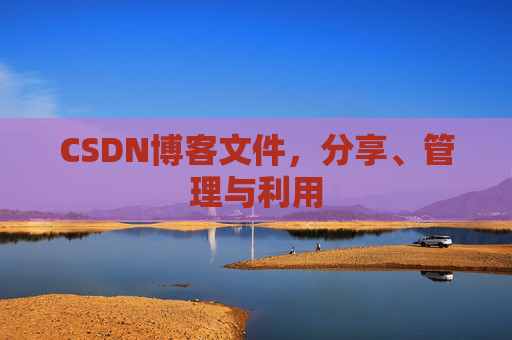 CSDN博客文件，分享、管理与利用